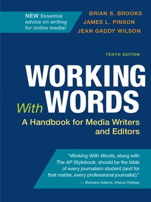 cover image of Working With Words